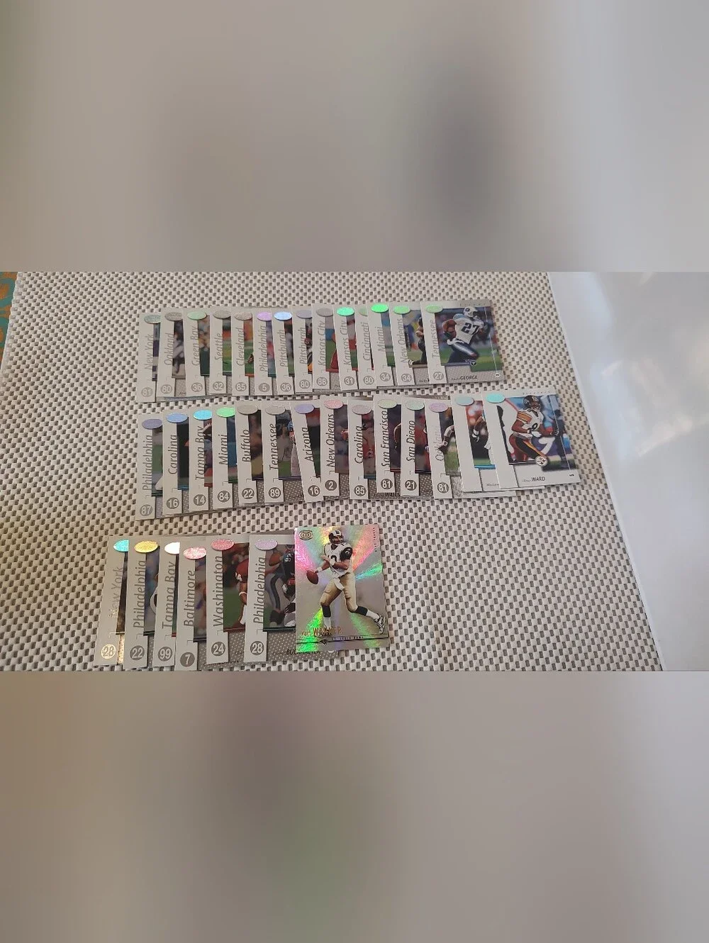 35 Football Trading Cards 2001-2002